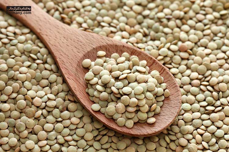 عدس به دلیل اینکه پتاسیم بالایی دارد مصرف آن برای بهبود عملکرد کلیهها توصیه میشود.