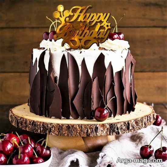 تزیینات شکلاتی کیک تولد 1402