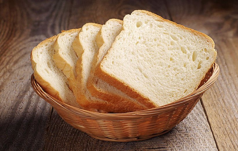 نان با آرد سفید