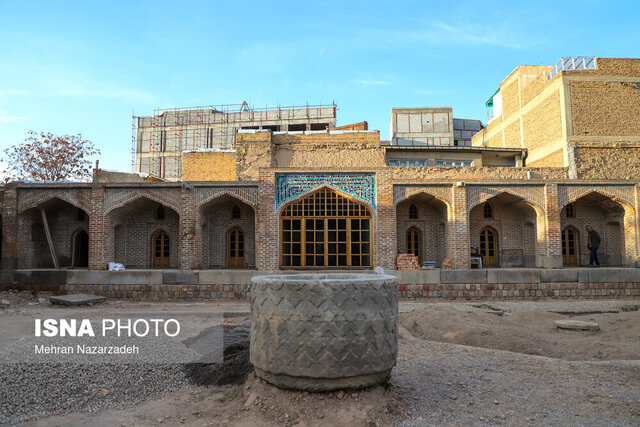 نگاهی به آثار تاریخی در حال مرمت  شهر تبریز