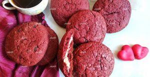 طرز تهیه کوکی ردولوت از انواع کوکی