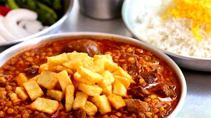 طرز تهیه قیمه لاری