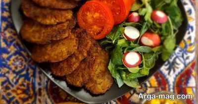 دستور تهیه کتلت بوقلمون