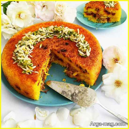 تزیین ته چین متنوع
