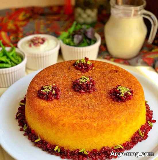 نمونه تزیین خاص ته چین