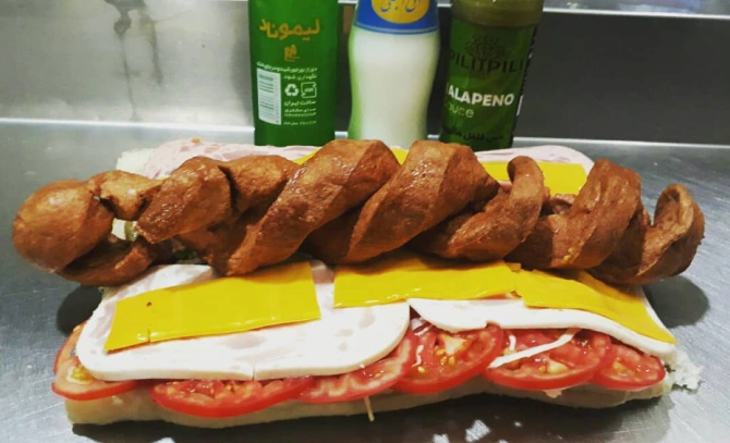 ساندویچ یک کیلویی