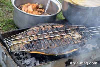 مراحل تهیه ماهی ذغالی