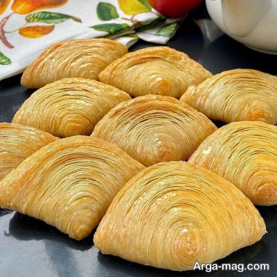 دستور ساده باقلوا صدفی