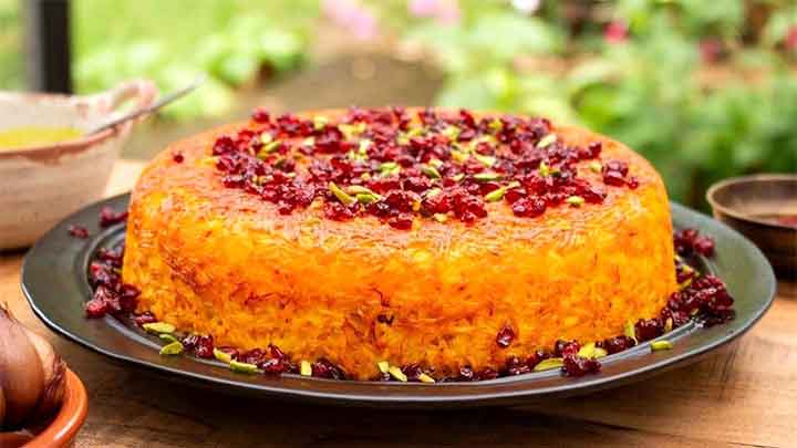 طرز تهیه شیرازی‌ پلو