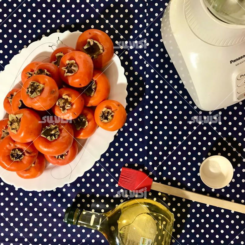 مواد لازم برای لواشک خرمالو