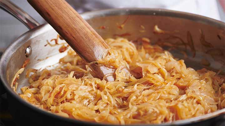 طرز تهیه پیاز کاراملی