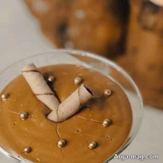 دیزاین دسر نسکافه ای با ترافل