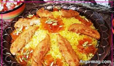 دستور پخت باسترمه پلو
