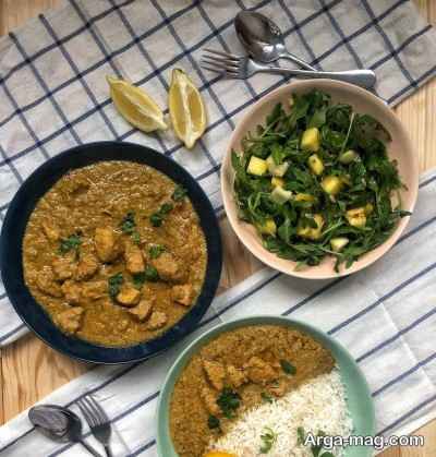 مواد اولیه خورش انبه