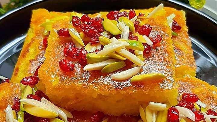مراحل تهیه کوکو قندی اصفهانی