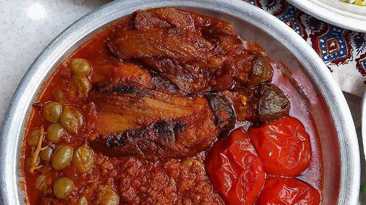مراحل تهیه خورشت کرک بپرس