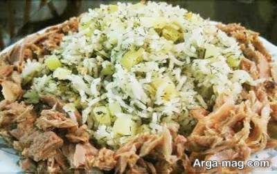 دمی تن ماهی خوشمزه
