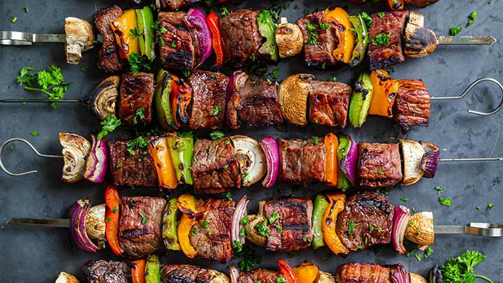 مراحل تهیه کباب چنجه
