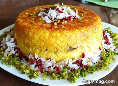 رسپی ته چین لوبیا سبز