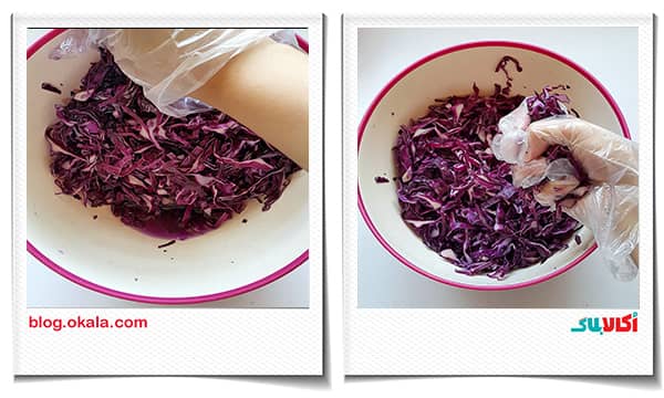 مراحل تهیه ترشی کلم