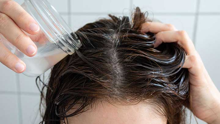 ماسک مو بدون نیاز به آبکشی