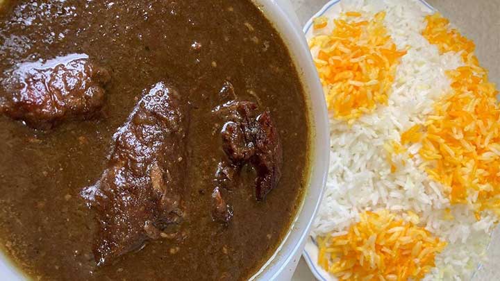 طرز تهیه خورشت فسنجان یزدی