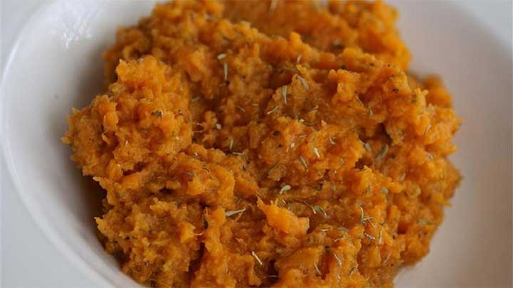 مراحل تهیه قلیه کدو یزدی