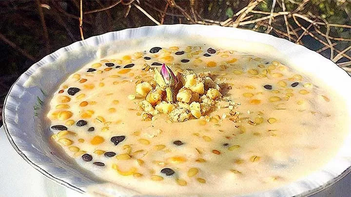 آش دیشلیق یا آش دندونی از غذاهای سنتی تبریز