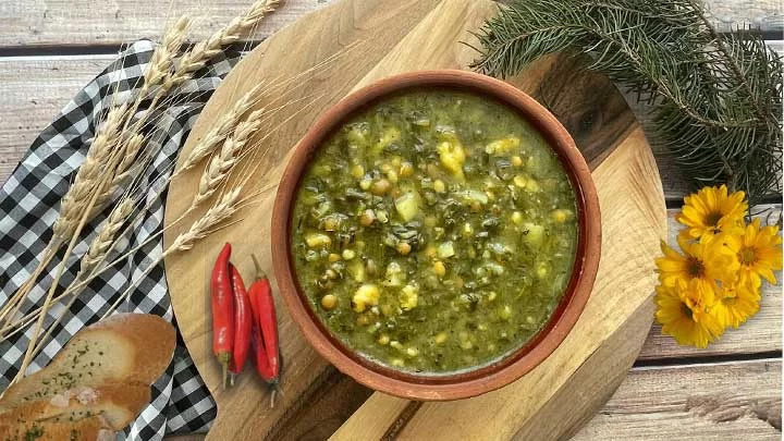 آش اوماج از غذاهای خوشمزه تبریز