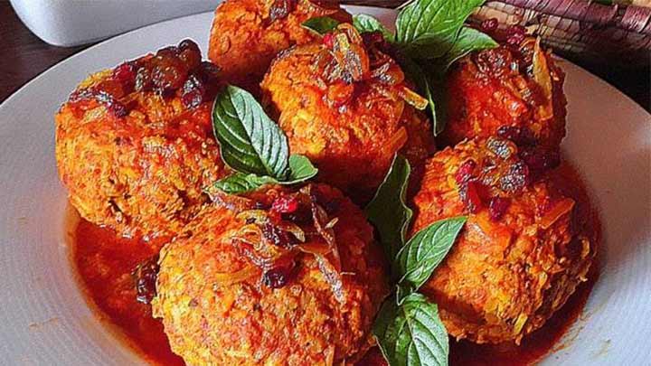 کوفته از غذاهای معروف تبریزی
