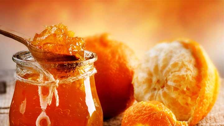 مراحل تهیه مربای پرتقال حلقه‌ای