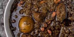 طرز تهیه خورش قورمه سبزی خوشمزه و مخصوص رستورانی