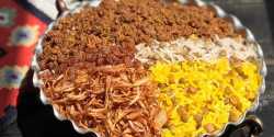 طرز تهیه عدس پلو زعفرانی خوشمزه و مجلسی به روش نذری