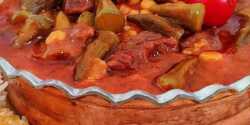 طرز تهیه خورش بامیه فوق العاده خوشمزه و مجلسی جنوبی