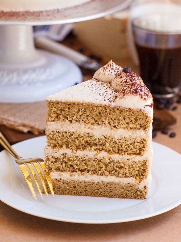 طرز تهیه کیک کاپوچینو