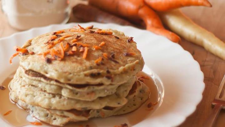 طرز تهیه پنکیک هویج