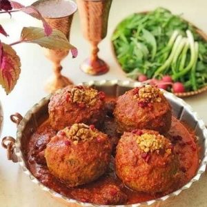 طرز تهیه کوفته آلو