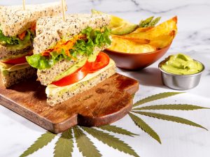 Club sándwich vegetariano